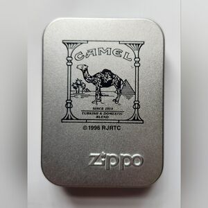Zippo Camel Silver Lighter Case